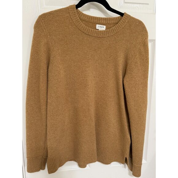 J.Crew Factory Brown Sweater Sz Medium Gently Loved - Picture 1 of 8